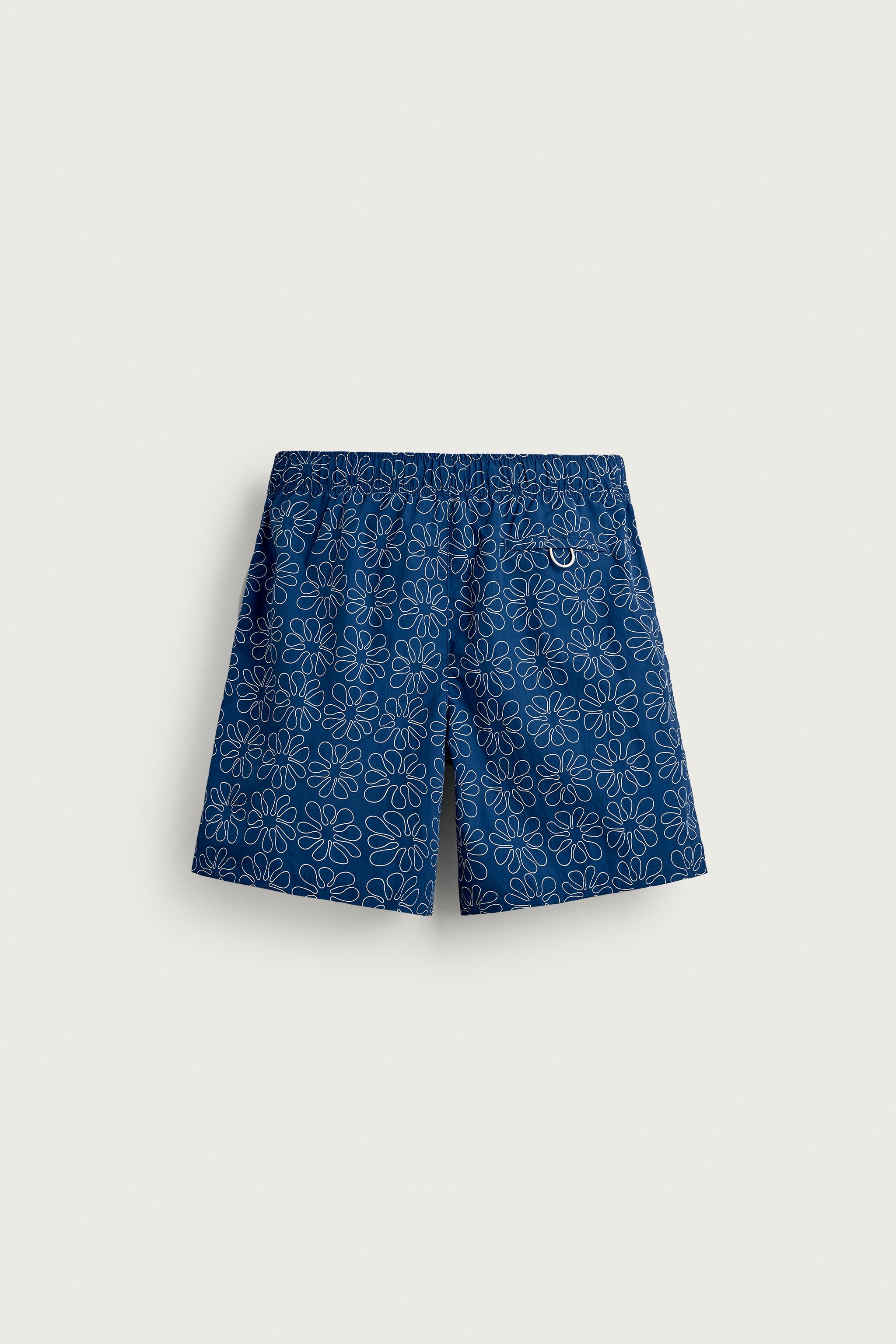 MAILLOT DE BAIN LONG À IMPRIMÉ FLEURS